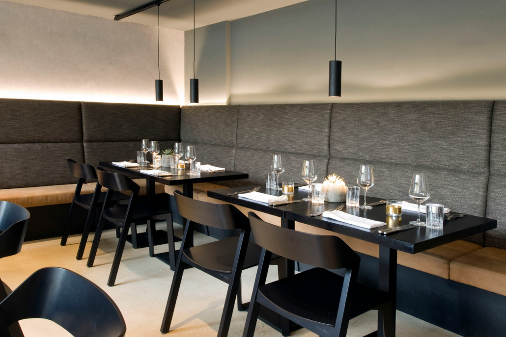 Gym and restaurant interior architects munich